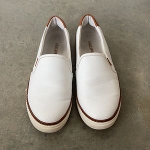 White Slip On Shoes / From Brazil!